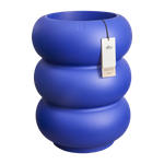 amber roll high 43cm royal blue